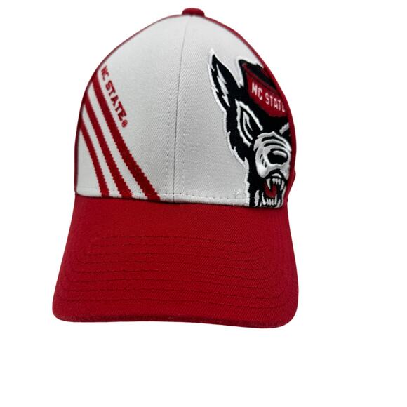 Adidas NC State Wolf Pack Large Embroidered Logo Hat/Cap Men's L/XL - Picture 1 of 9